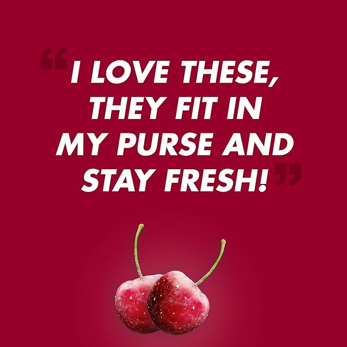 HALLS Cough and Throat Relief Cherry Cough Drops, Value Pack, 80 Drops