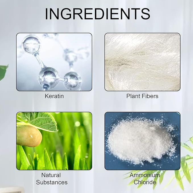 Hair Fibers Spray Refill Powder 100 Grams,Medium Brown,Thinning Fine Hair Loss Concealer,Undetected & Unscented,Refill Exsiting Shaker Bottle