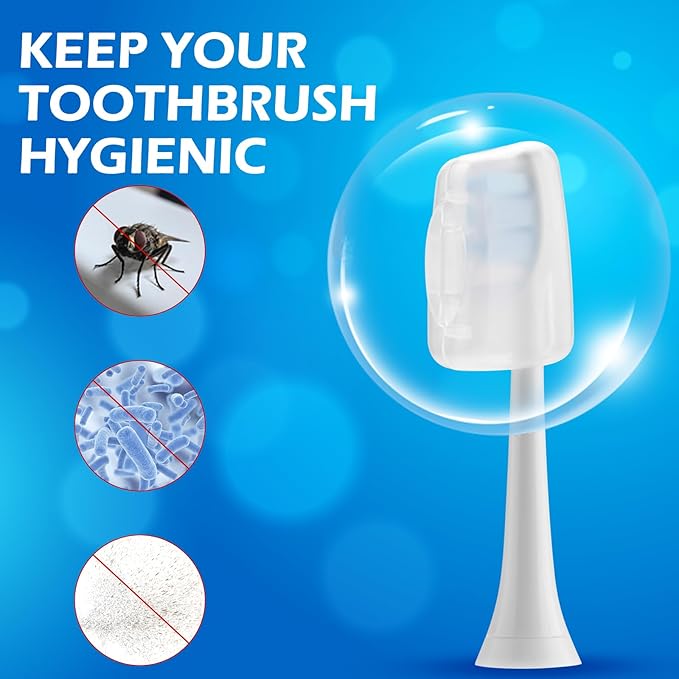 Toothbrush Travel Case for Oral B/Oral-B Pro 1000 1500 5000 7000 & Philips Sonicare 4100 1100 5300 5100 6100/iO Electric Toothbrush, Hard Protective Storage Bag (Starlight case&toothbrush cap)