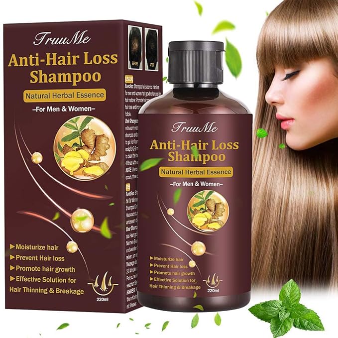 Hair Growth Shampoo - Anti-Thinning, Thickening Shampoo for Hair Loss & Grow Hair Fast for Men & Women, 220ML