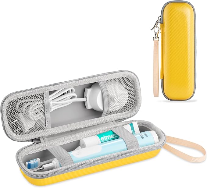 Toothbrush Travel Case for Oral B/Oral-B Pro 1000 1500 5000 7000 7500 9600 Electric Toothbrush, Portable Hard Protective Storage Bag
