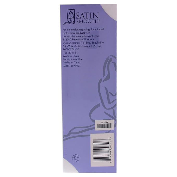 Satin Smooth Non-Woven Cloth Waxing Strips, Large, 100 ct x 1 pack