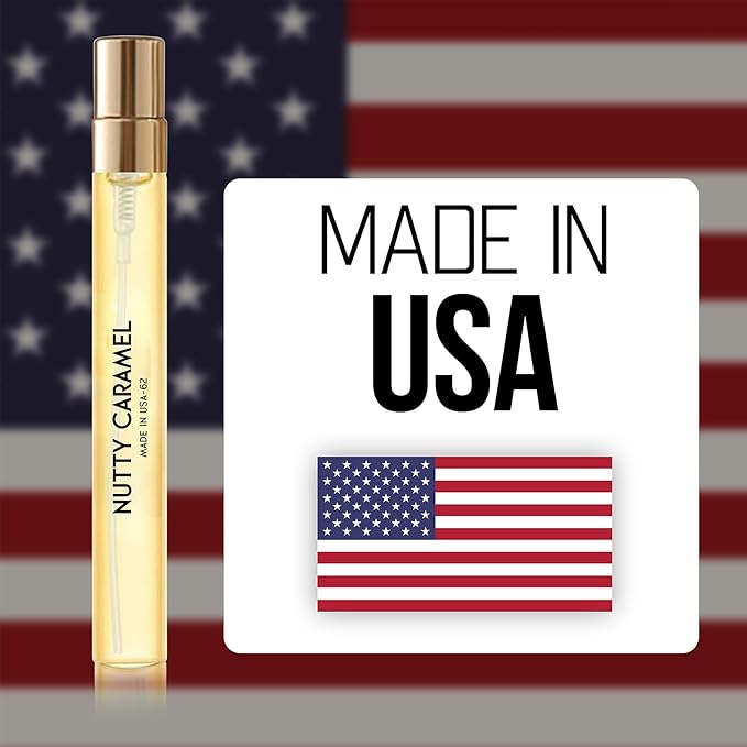 PUREU Perfumes for Women & Men, Amber Vanilla Floral Cologne Eau de Parfum, Long Lasting Perfume Oils Gift Ideas.Travel Size 0.4oz/12 mL-Nutty Caramel 62