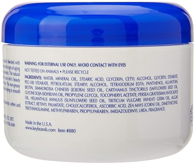 Vital Care Vitamin E Crème, (8 Fl. Oz), A Complete Skin Care with Age- Defying Antioxidants for Men and Women