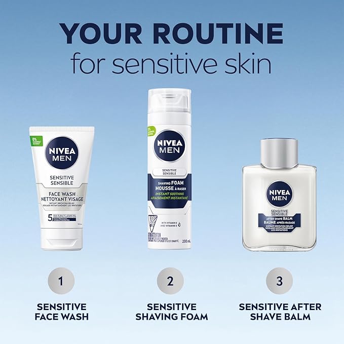 Nivea Men's 6.7-ounce Sensitive Shaving Foam Pack of 1