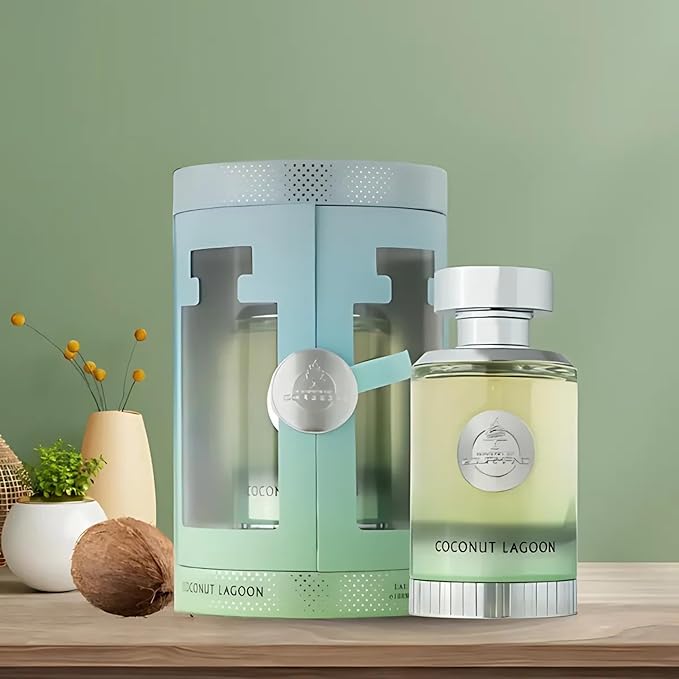 Paris Corner | Coconut Lagoon 3.4 fl oz | Ministry of Gourmand Eau de Parfum | Refreshing Coconut Perfume | Perfect for Summer Days and Tropical Vibes