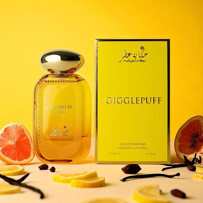 Gigglepuff Eau de Parfum, Floral Fruity Gourmand Fragrance, Unisex, 3.4 fl oz