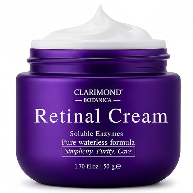 Retinal Night Cream for Face – Anti Aging Moisturizer w/ Pro-Xylane, Niacinamide & Peptides – Wrinkle Cream for Fine Lines, Firming, Barrier Support, Hydrating Overnight Face Cream 1.7 fl oz