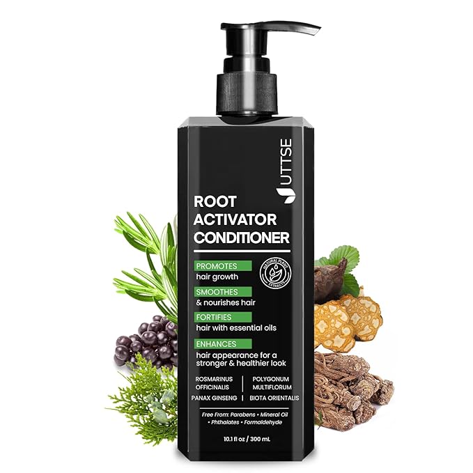 Root Activator Conditioner for Men: Deep Repair Treatment for Hair Growth and Thickening
