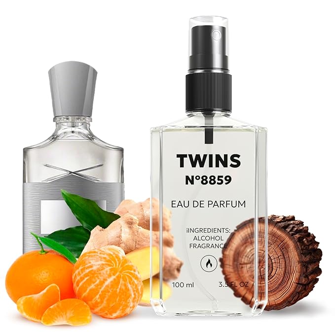 TWINS Impression of Aventus Cologne | Perfume for Men Eau de Parfum | No.8859 | 3.4 Fl Oz / 100 ml