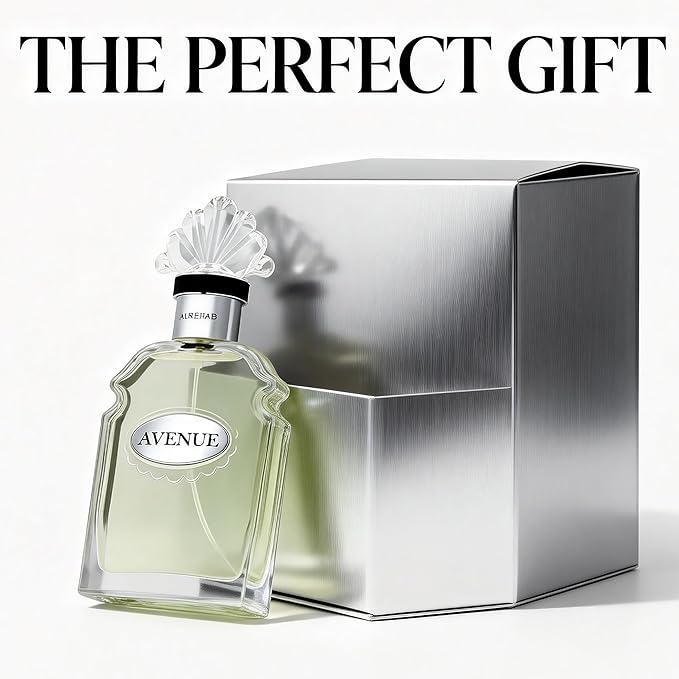 Avenue Men's Cologne 3.4 Fl. Oz Eau De Parfum, Fresh Natural Spicy Woody Notes, Modern Masculine Fragrance