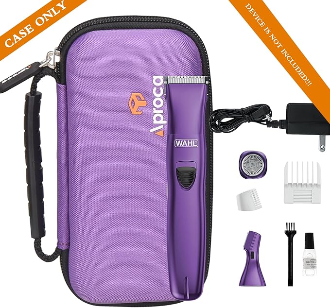 Aproca Hard Travel Storage Case, for Wahl Pure Confidence Rechargeable Electric Trimmer and Accessories