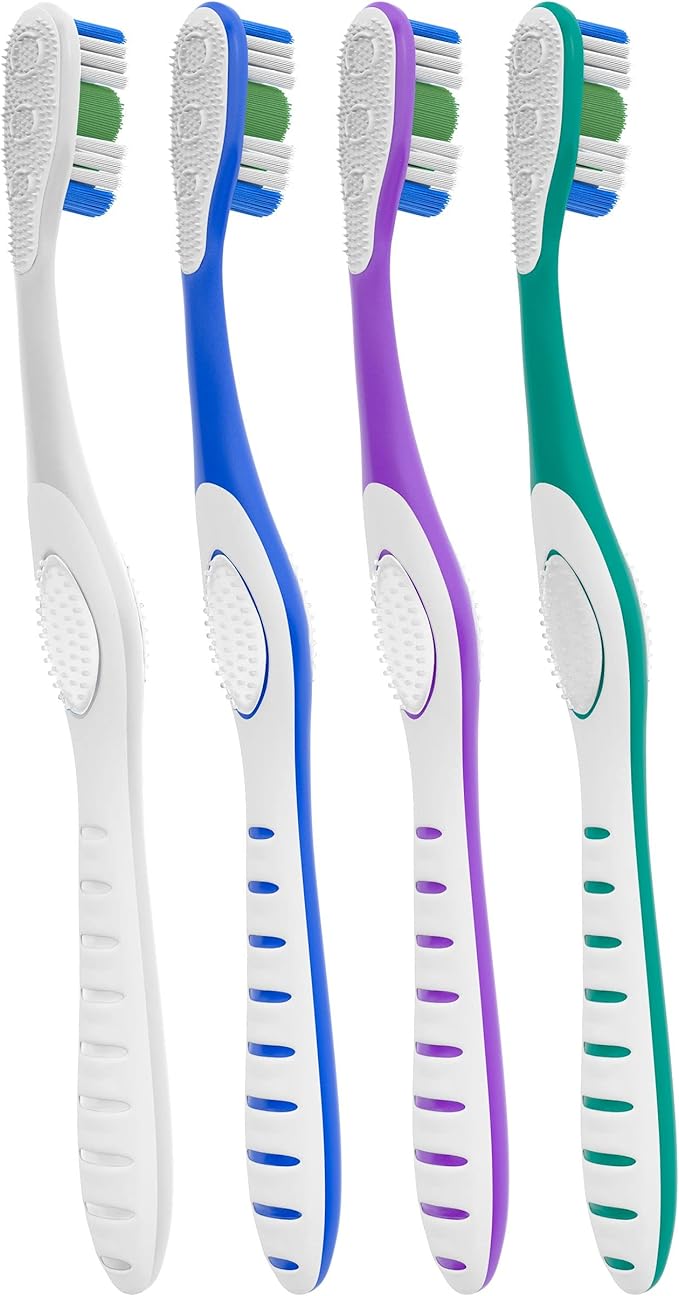 Colgate 360 Adult Toothbrush, Medium (4 Count)