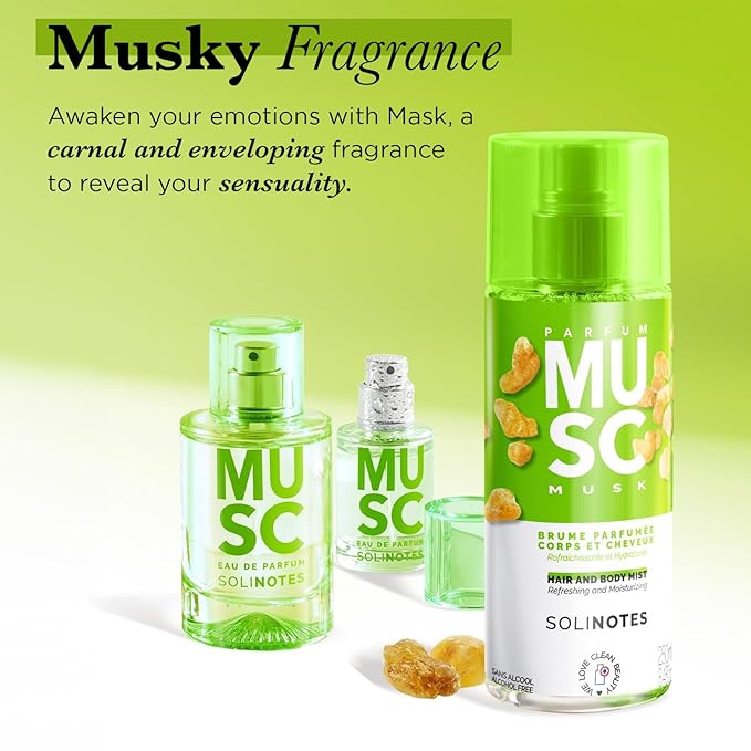 Musc Brume parfumée 250ml Solinotes