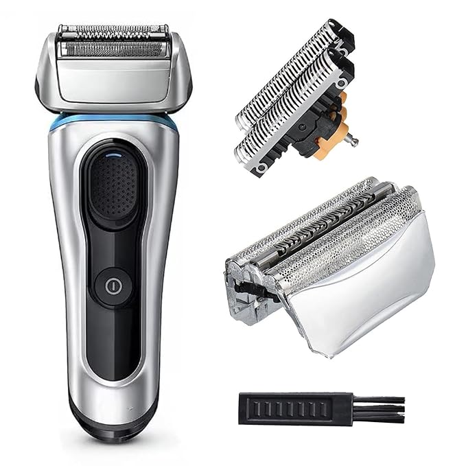 51S Series 5 Replacement Head Compatible with Braun Series 5 Replacement Foil and Cutter 360 Complete Activator ContourPro Shaver