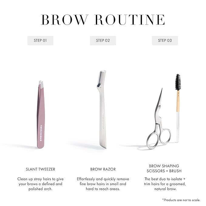 Tweezerman Purple Wisteria Slant Tweezer