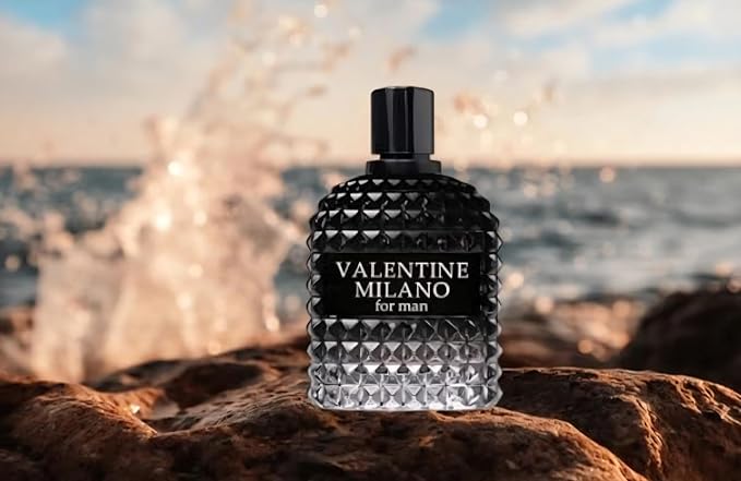VALENTINE MILANO and SG FOR MEN Cologne for Men Combo Pack Eau de Partum Fragrance for Men 3.4oz/100ml, Natural Spray, Long Lasting (2-Pack) Plus 2 Refillable 5ml Travel Spray