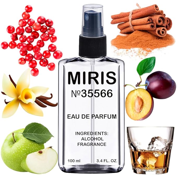 MIRIS No. 35566, Inspired by Lac Pour Homme 2002, Long-Lasting Eau de Parfum for Men, Spray 3.4 Fl Oz / 100 ml