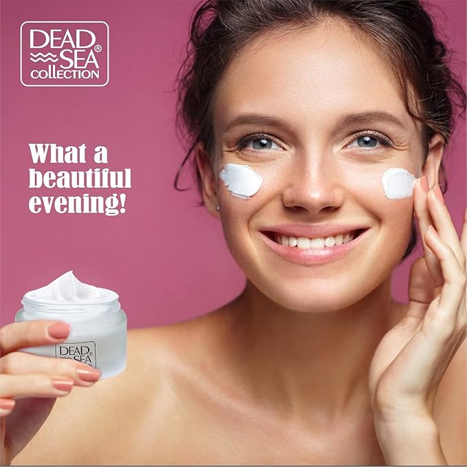 Dead Sea Collection Day Cream for Face with 2% Retinol, Dead Sea Minerals, and Vitamin E – Anti Aging Nourishing Skin Care Moisturizer to Reduce Wrinkles (1.69 fl. oz)