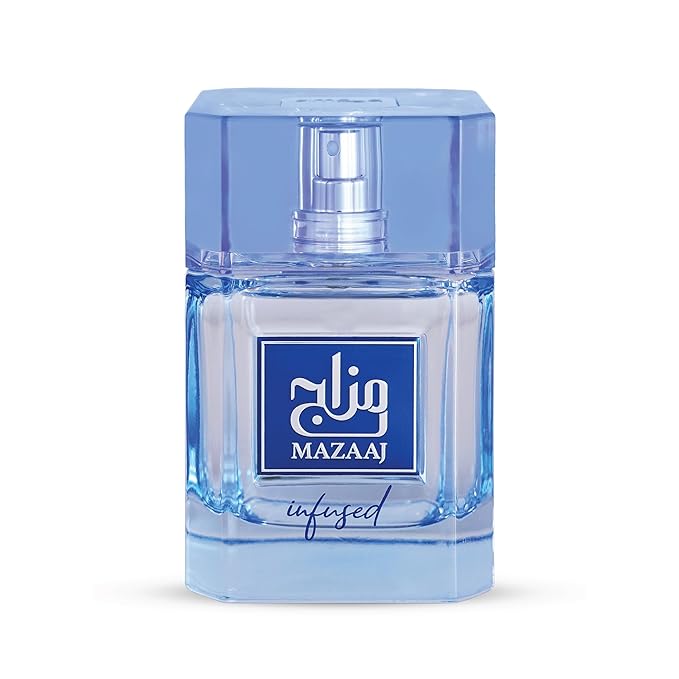 Zimaya Mazaaj Infused For Men Eau De Parfum, 3.4 Fl. Oz