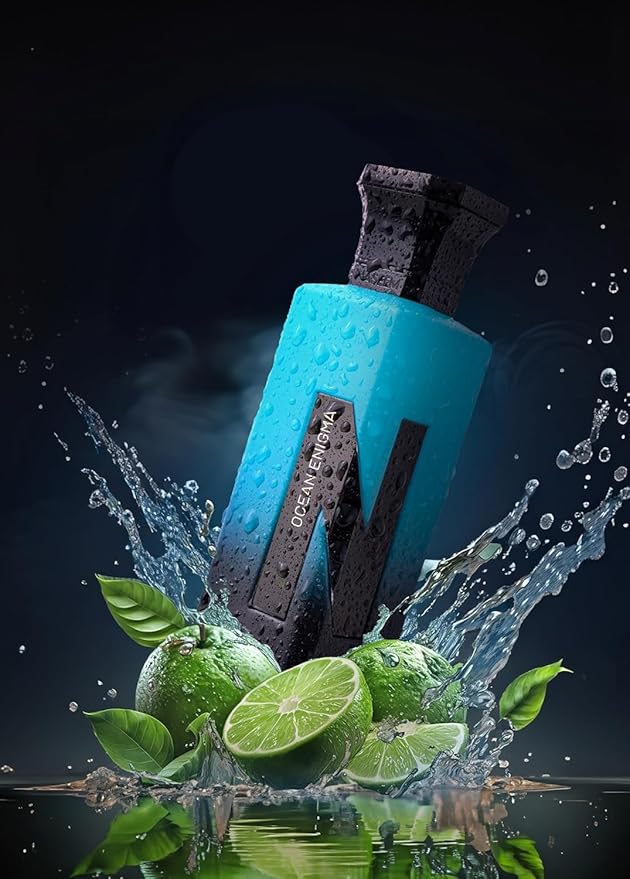 NASEEM Ocean Enigma Eau de Parfum 75 ml - Unisex Fragrance for Men and Women with Fresh Citrus, Spicy, and Woody Notes - Ideal Scent for Daily Wear and Special Occasions, Refreshing Aroma