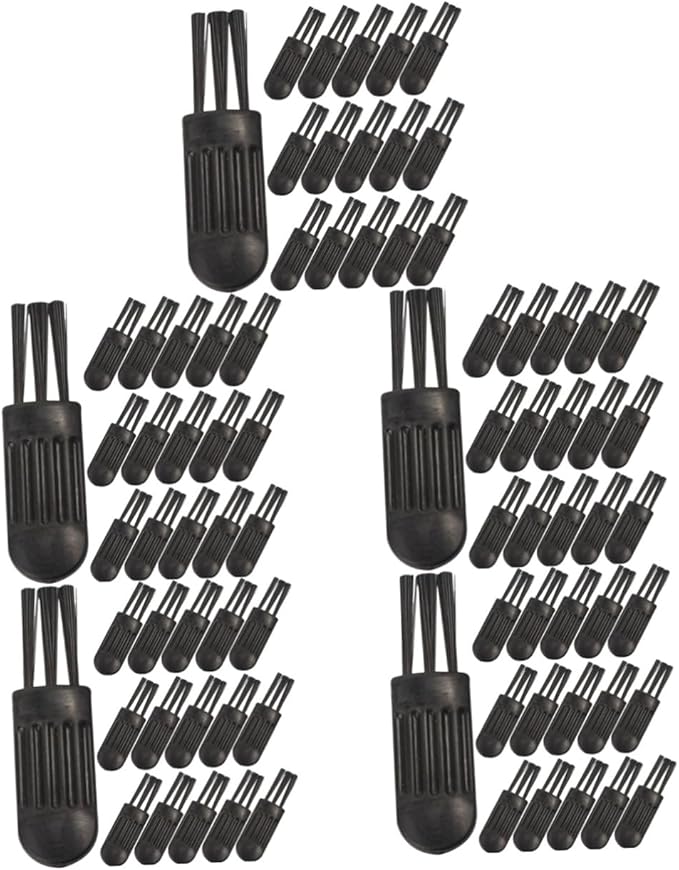 FRCOLOR 500pcs Mini Shaver Cleaning Brush Removal Tool for Hard Reach Areas for Grooming Machines Keyboards and More