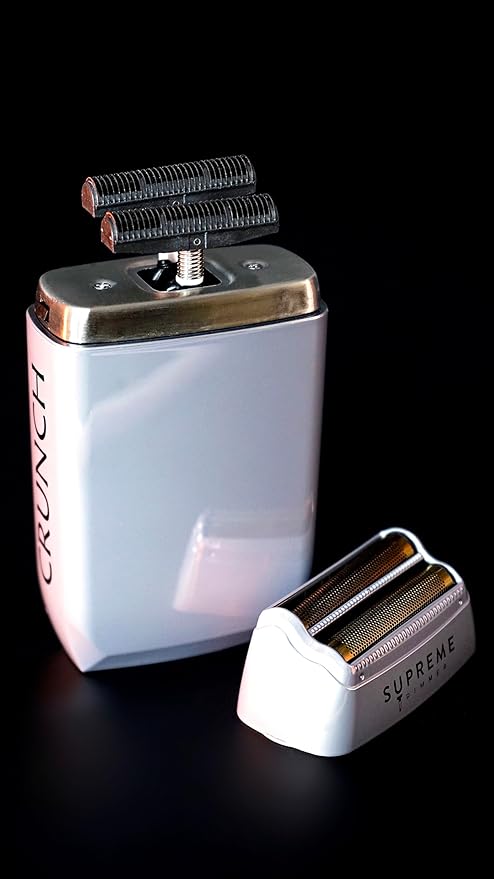 Supreme Trimmer Replacement Foil & Cutter SB63 | Hypoallergenic Foil for Crunch STF602 | Gray