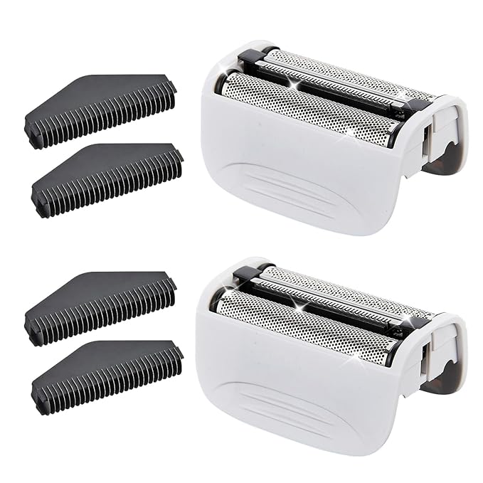 2PCS Shaver Replacement Blades Compatible with Remington Shaver Foil SPF-PF Head and Cutter Assembly for Remington PF7580,PF7400,PF7500,and PF7600 Foil Shavers,White