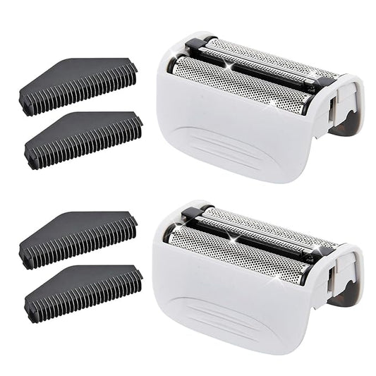 2PCS Shaver Replacement Blades Compatible with Remington Shaver Foil SPF-PF Head and Cutter Assembly for Remington PF7580,PF7400,PF7500,and PF7600 Foil Shavers,White