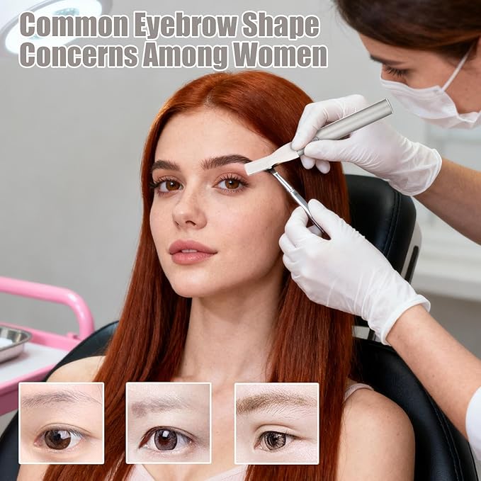 Electric Eyebrow Trimmer - Facial Hair Remover Electric Eyebrow Trimmer | Versatile Silent Trimming Device Beauty Tools for Face Leg Chin Lip Area Arm Armpits Body Daily Office Travel