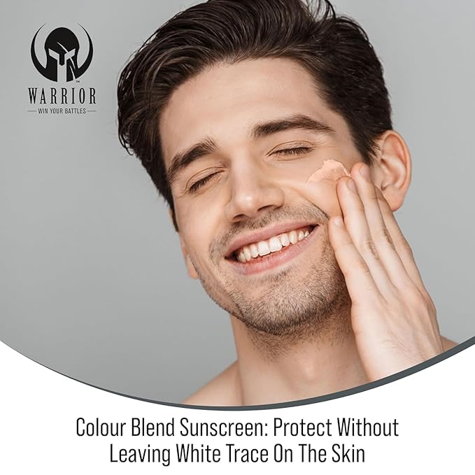 WARRIOR - WIN YOUR BATTLES- SPF 50 Tinted Sunscreen for Face - Zinc & Titanium Tinted Moisturizer with SPF - Water Resistant, Non-Toxic Tinted Sunscreen Lotion for Sensitive Skin - 3 Fl Oz - Pack of 2