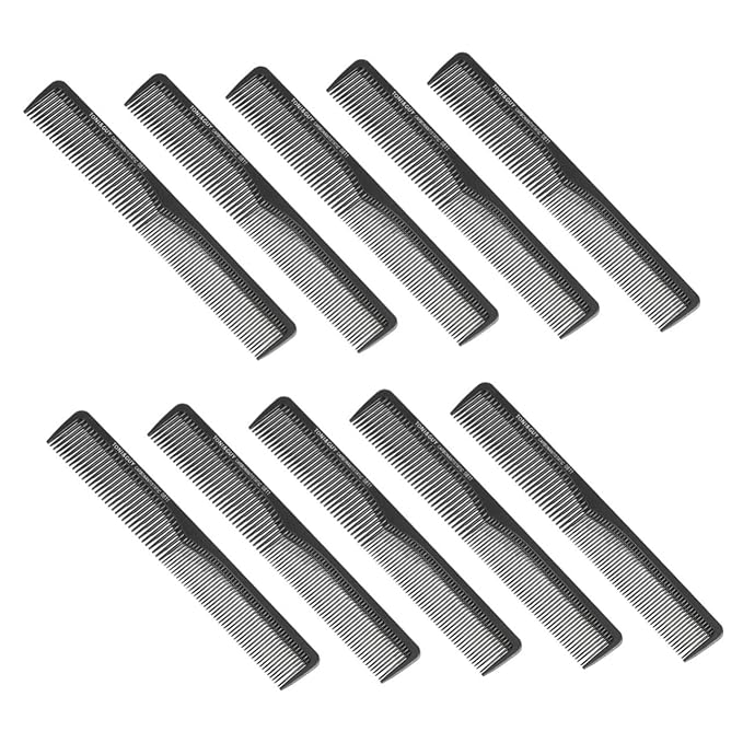 10pcs Set tools for men tooth cutting comb Beard Mustache Comb dense tooth hair brush Two Dense hair brush for men s for Hair dual purpose man Tony Guy