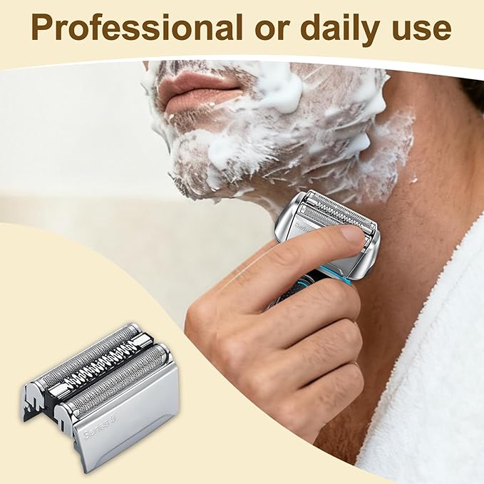 52S - Series 5 Electric Shaver Replacement Head be Suitable for S5 Sport Replacement Head 52S Foil for All Series 5 Shavers 5090/5190cc, 5040/5140s, 5030s, 5147s