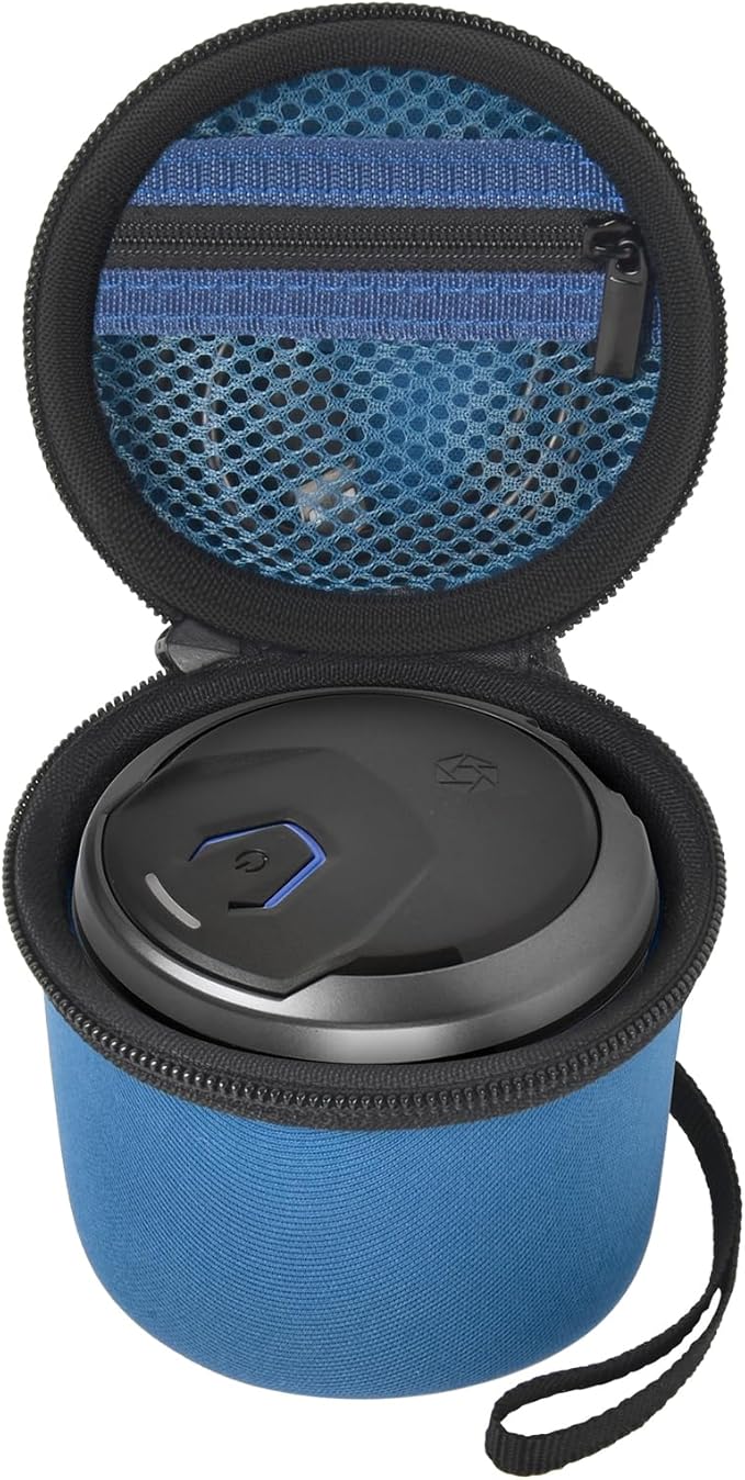 Head Shaver Case Compatible with for Microtouch/for SOLIMPIA/for Tustaw Men Shavers, Travel Electric Razor Storage Box with Zippered Mesh Pocket for Grooming Kit (Bag Only)