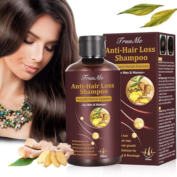 Hair Thickening Shampoo, Natural & Organic Herb Shampoo for Hair Regrowth Faster, Prevent Hair Loss, Suitable for All Hair Types, Unisex, 0.0353 Fl Oz