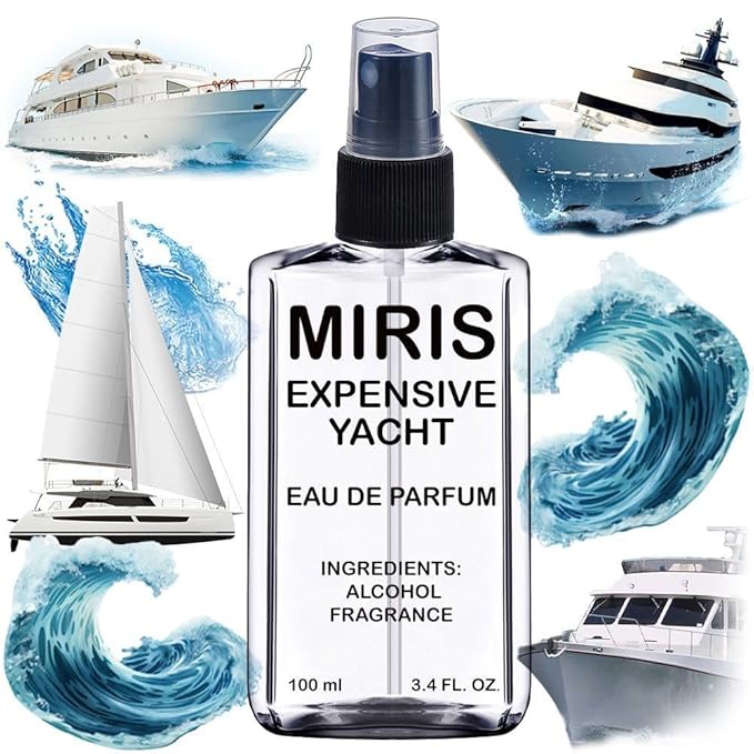 MIRIS Expensive Yacht, Long-Lasting Unisex Eau de Parfum for Women & Men, Spray 3.4 Fl Oz / 100 ml