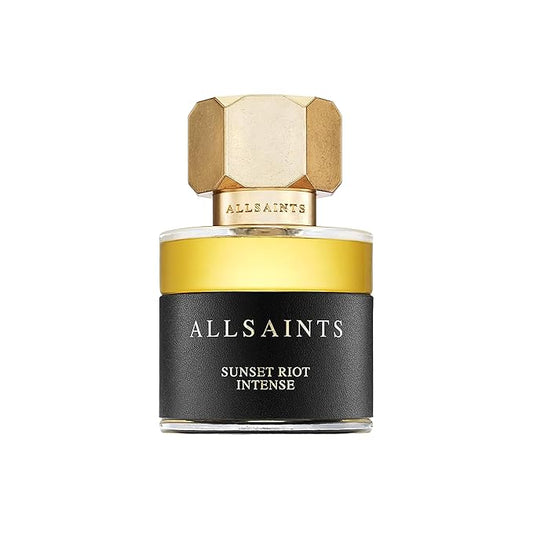 AllSaints Sunset Riot Intense - Amber, Woody & Floral Fragrance - Unisex Perfume with Cedar & Musk - Body Fragrance with an Aromatic Smell - Bold Evening Scent - 30mL/1 fl oz