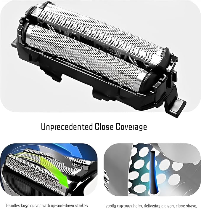 Men's Shaver Replacement Outer Foil+Inner Shaver Accessories ES9087 ES9068 ES8101 Electric Shaver Head Cutter Blade ES-CST2Q, ES-CST2S, ES-CST2R, ES-CST2T, ES-LT41