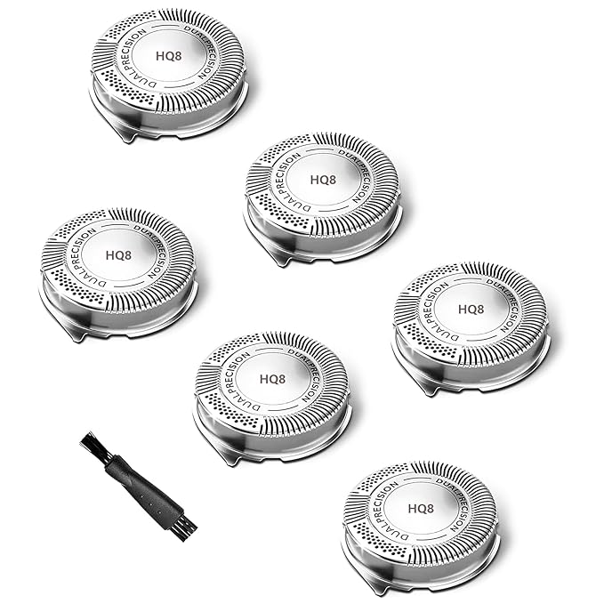 HQ8 Replacement Heads Compatible with Aquatec Shavers,HQ8 Blades Compatible with Aquatec Replacement Heads,for HQ8 Razor Series AT810 PT720 AT880 Etc Model