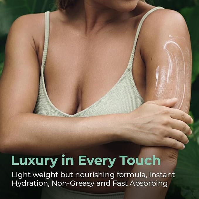 OLIOLI Replenishing Body Lotion 15.2oz | Moisturizing Body Lotion with Aloe Vera, Coconut Oil, Shea Butter & Vitamin E | Hydrating for Sun, Sea & Pool Recovery