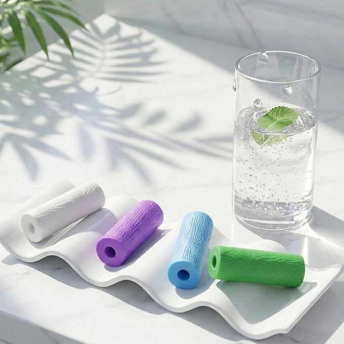 12 Pcs Aligner Seaters for Invisalign & Clear Aligners - Multicolor Silicone Orthodontic Chompers - Dental Chews for Retainers & Trays Seating, Green