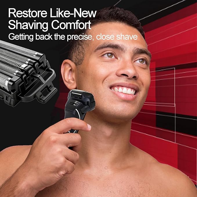 Arc 5 Blades Replacement Heads with Outer Foil and Inner Blade, WES9032 Shaver Replacement Heads for Arc 5 ES-LV97 ES-LV95 ES-LV65 ES-LV67 Electric Shaver.