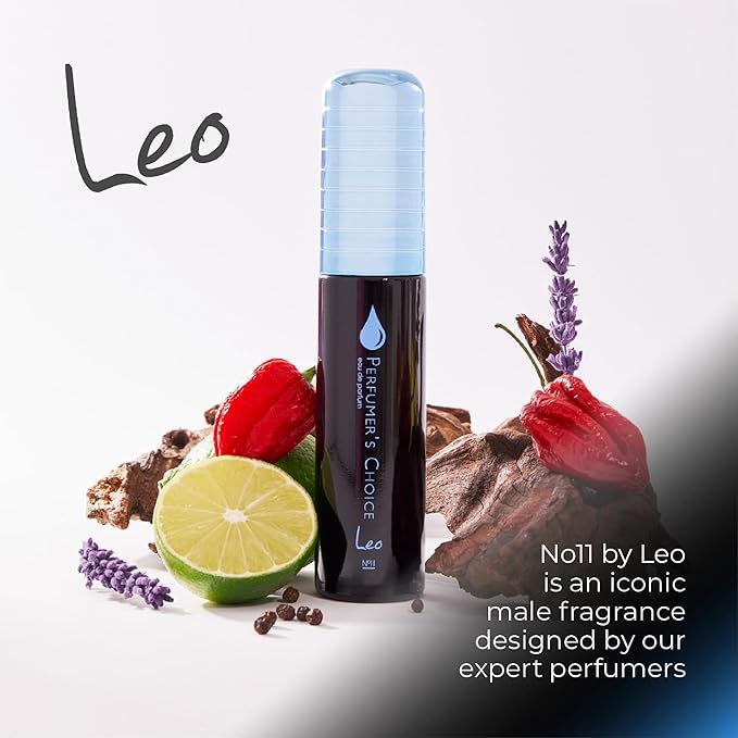 Perfumer's Choice Milton-Lloyd No 11 Leo - Cologne for Men - Aromatic Fougere Woody Fragrances - Mens Cologne - Long Lasting Perfume for Men - 1.7 oz