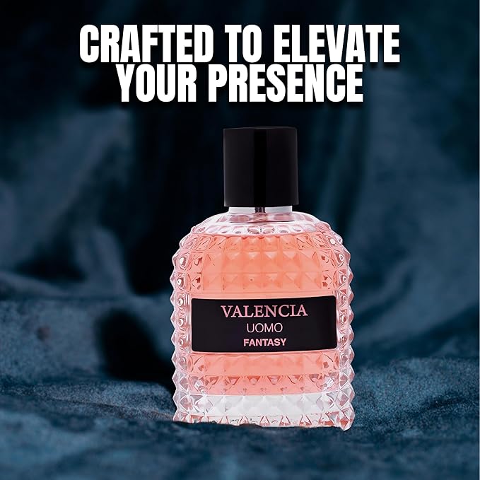 Men's Cologne Gift Set Include Valentine Milano,Valentine,Choco Musk & Valencia UOMO Fantasy | Vanilla Bourbon, Leather & Amber Floral Fragrance | Luxury Eau de Toilette