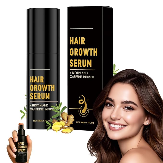 5% Minoxidil Hair Growth Spray for Fuller Hair, Enhance Hair Vitality & Shine, Suitable for All Hair Types For Women & Men, 1.7floz/50ml