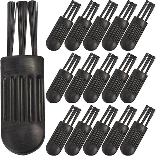 Ipetboom 100pcs Nose Hair Trimmer Cleaning Brushes Portable Razor Cleaner Hair Clipper Brush for Men’s Electric Shaver Maintenance