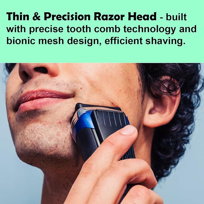 21B Series 3 Replacement Head for Braun Electric Shaver, S3 Wet and Dry Replacement Head Compatible with Braun Series 3 Foil and Cutter 300s, 310s, 3010BT (2 Count)