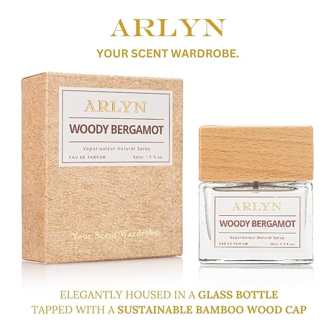 ARLYN Woody Bergamot Eau De Parfum Inspired by Cred's Aventus, Perfume for Men, Luxury Fragrance - Vegan, Cruelty-Free, and Eco-Conscious (1.7oz / 50ml)