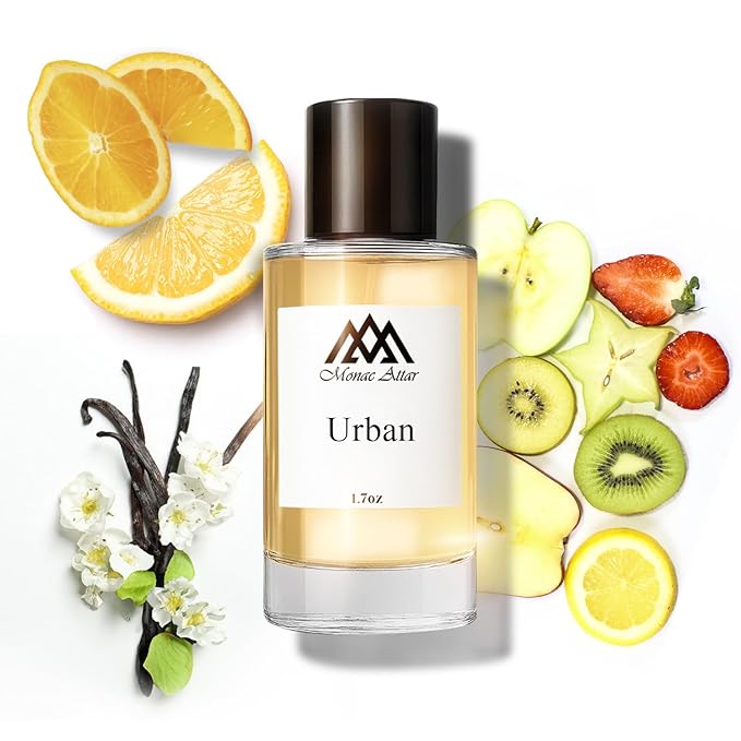 Monac Urban Inspired by Erba Pura, Eau De Parfum, 1.7oz/50ml, Unisex, Long Lasting Fragrance, Luxury Made Affordable
