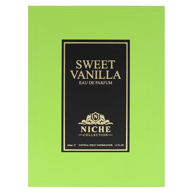 Maison d'Orient SWEET VANILLA Niche Collection Dubai 100 ML (3.4 oz) EDP for Men and Women - Spicy Vanilla Perfume with Bergamot, Pink Pepper, and Vanilla - Long-Lasting Unisex Fragrance